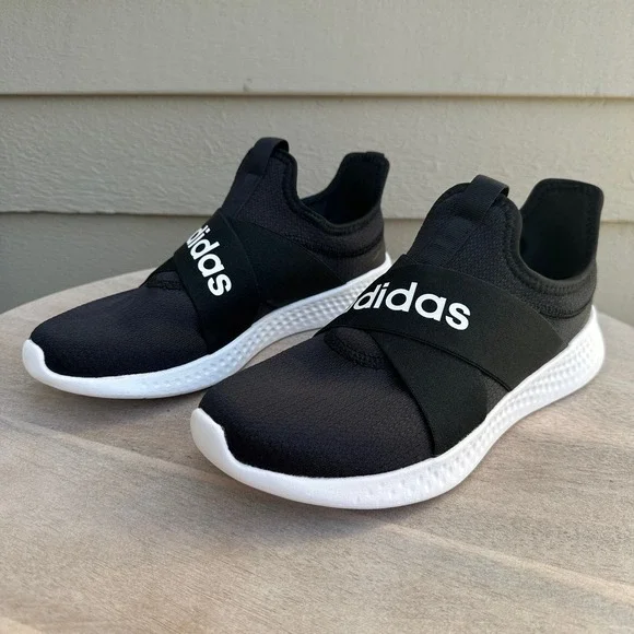 Adidas Puremotion Adapt Womens 8.5 Black Slip On Sneakers FX7326 - Picture 4 of 14